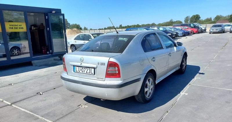 Skoda Octavia cena 3900 przebieg: 341000, rok produkcji 2003 z Dobczyce małe 46